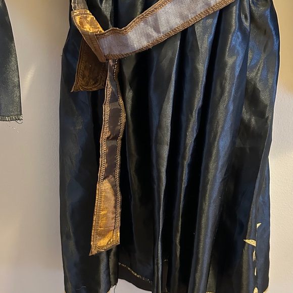 Disney frozen Anna Kids Black and Gold Costume - Picture 4 of 5